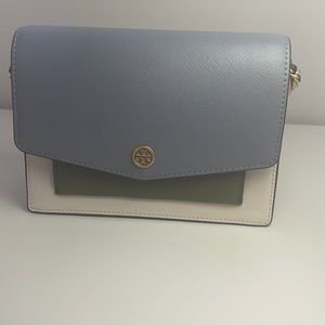 Tory Burch Robinson Mini Color Block Shoulder Bag